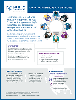 Facility Engagement Across BC